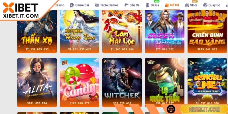 Top Game Hot Nhất Tại XIBET Không Thể Bỏ Lỡ Khi Tham Gia Top slot game hot đầy may mắn và kịch tính